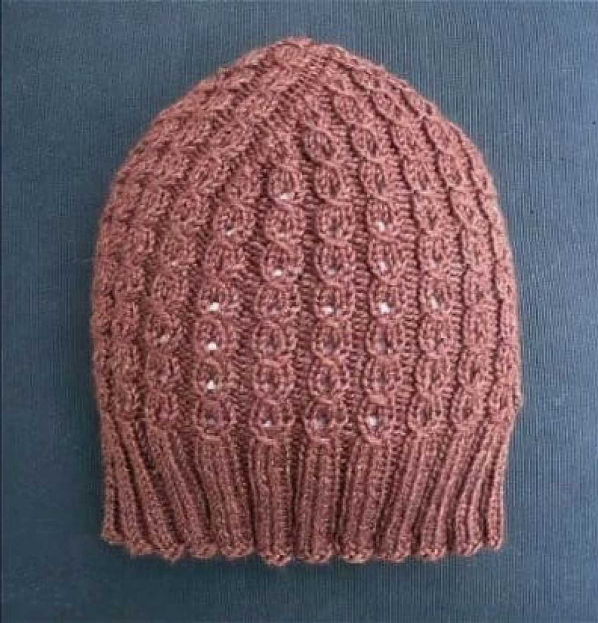 Helix knit hat pattern