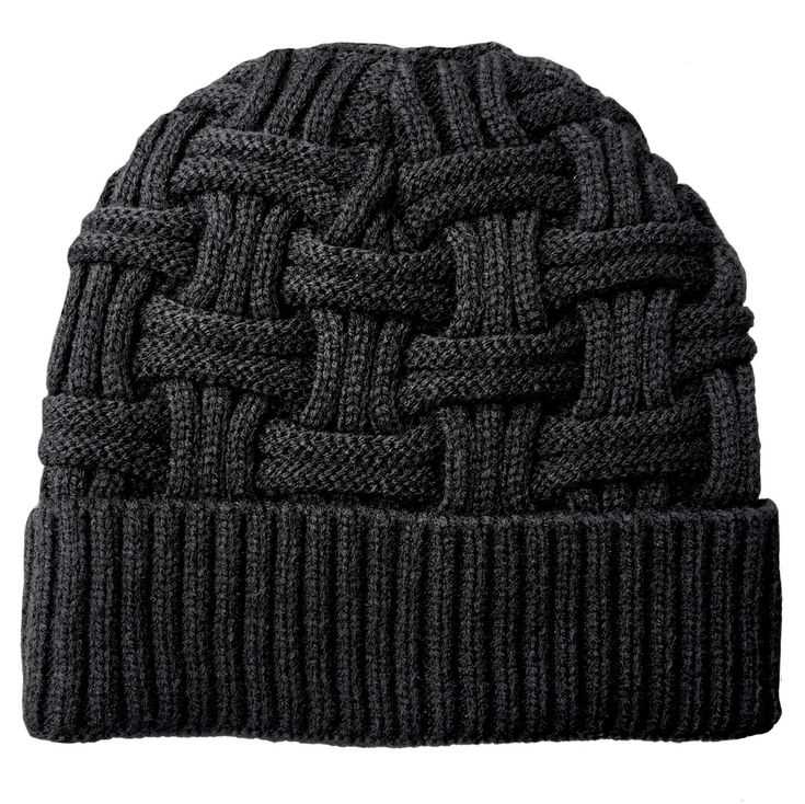 Skull beanie knitting pattern