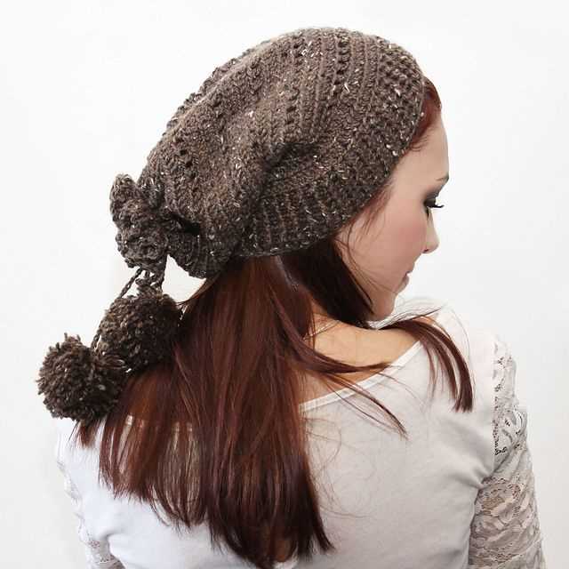 Create a Stylish Slouch Hat with this Free Knitting Pattern Slouch hat free knitting pattern
