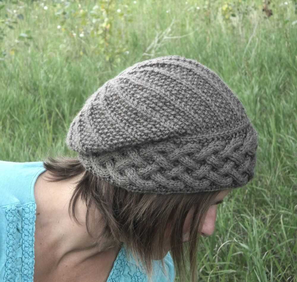 Slouch hat patterns knitting
