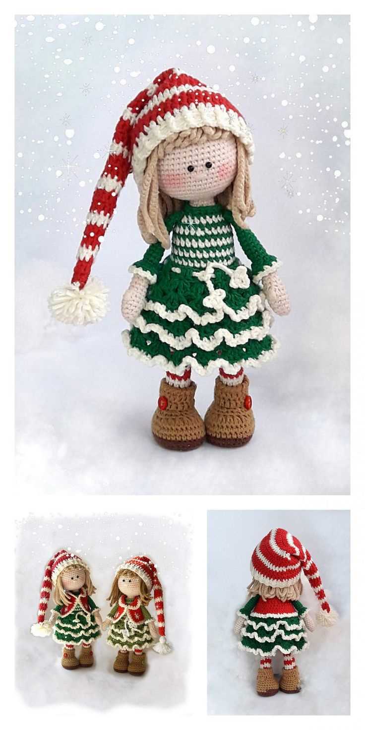 Small knitted doll free pattern