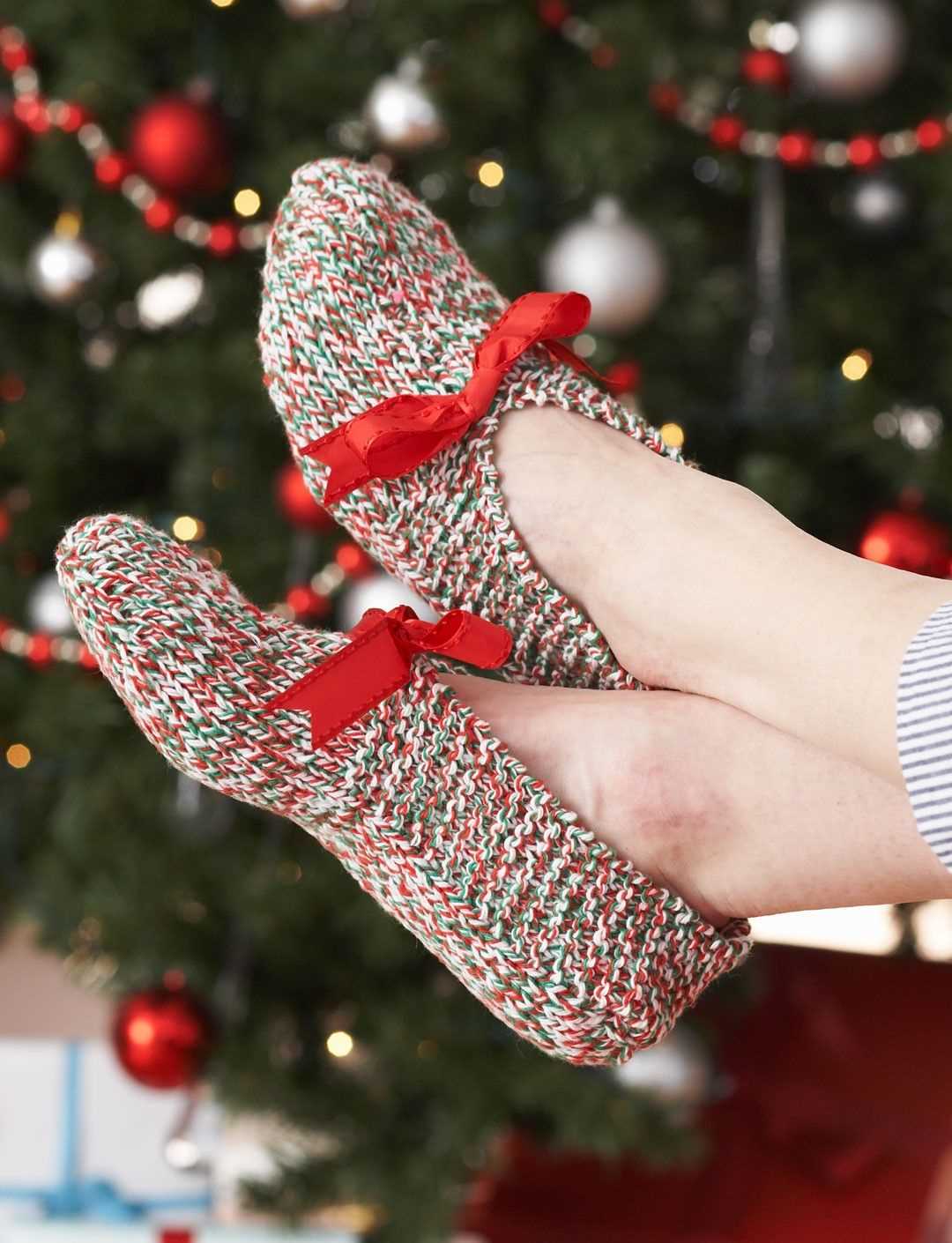 Free knit patterns for slippers
