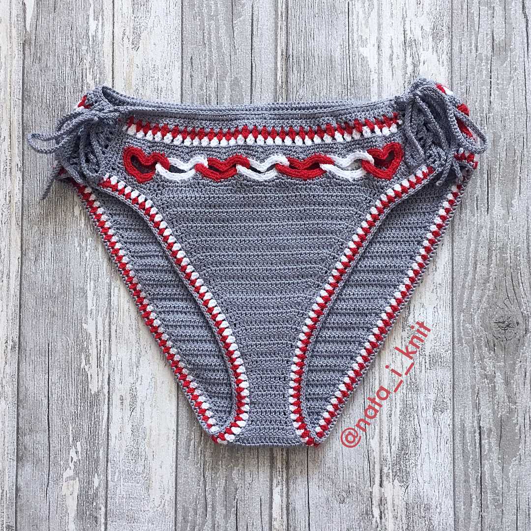 Knitted bikini pattern free