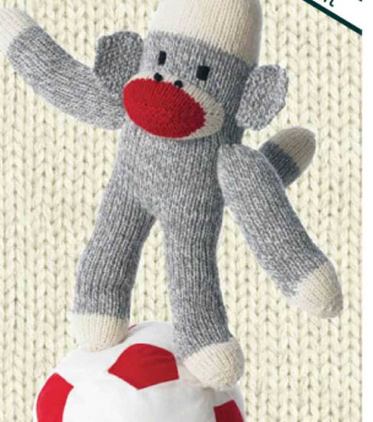 Sock monkey sweater knitting pattern