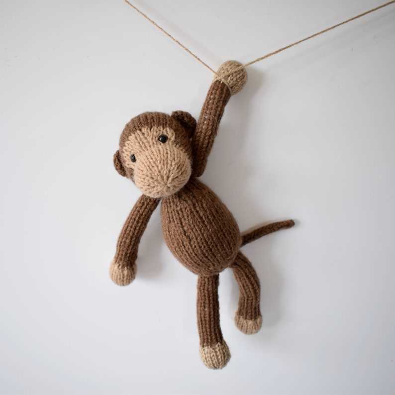 Sock monkey sweater knitting pattern
