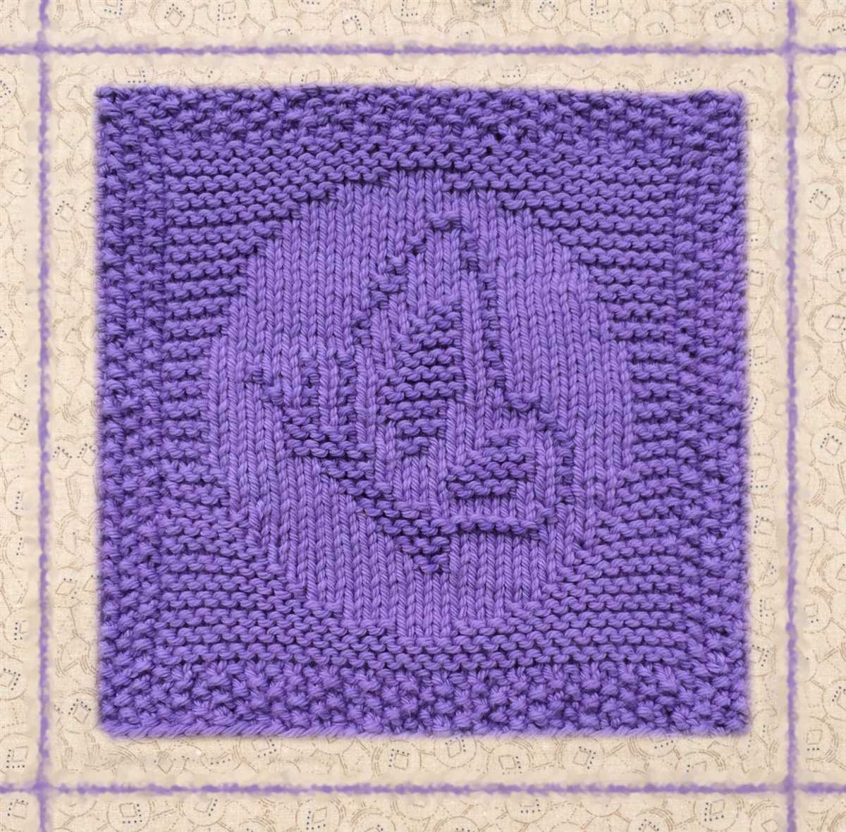 Spa cloth knitting pattern