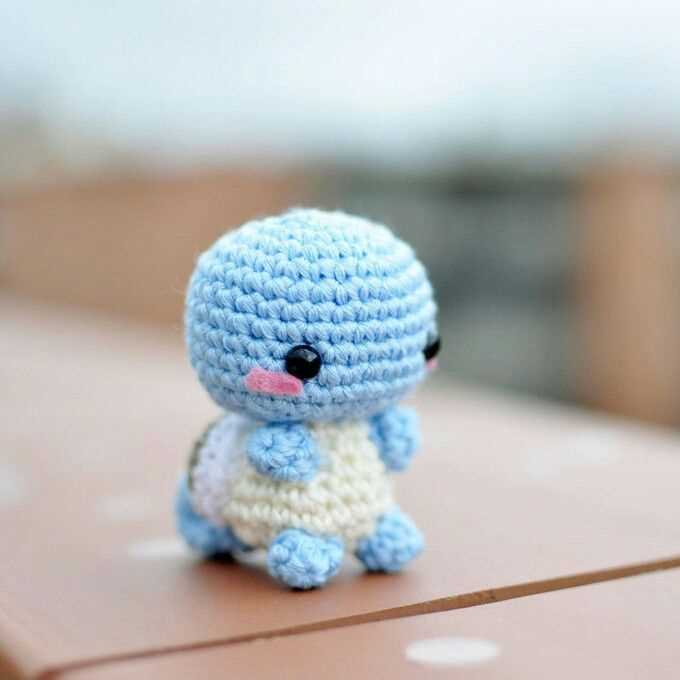 Squirtle knitting pattern