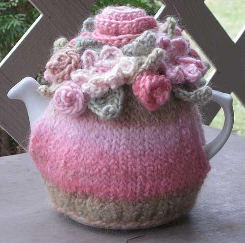 2 cup teapot cosy knitting pattern