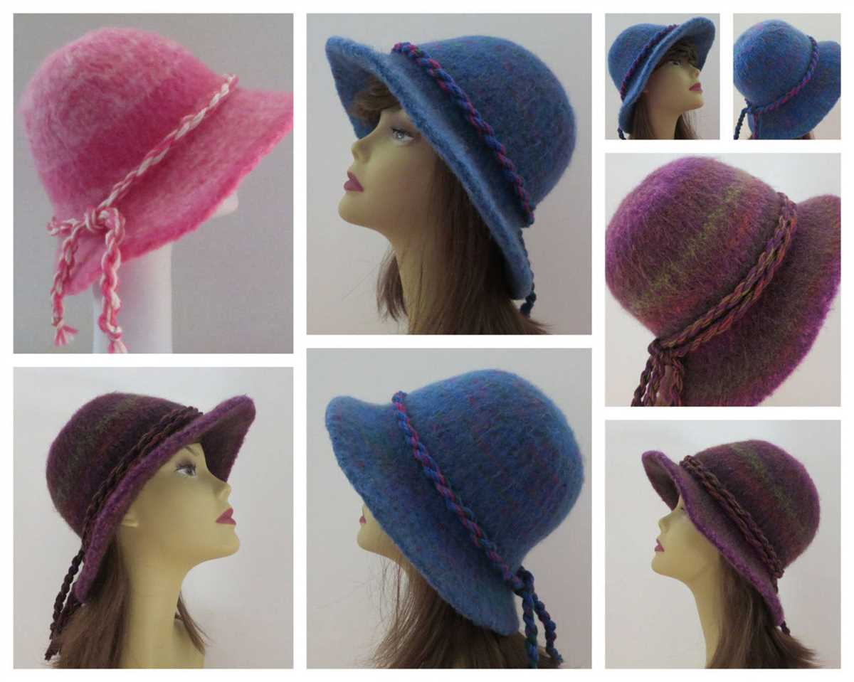 Knitted felted hat patterns
