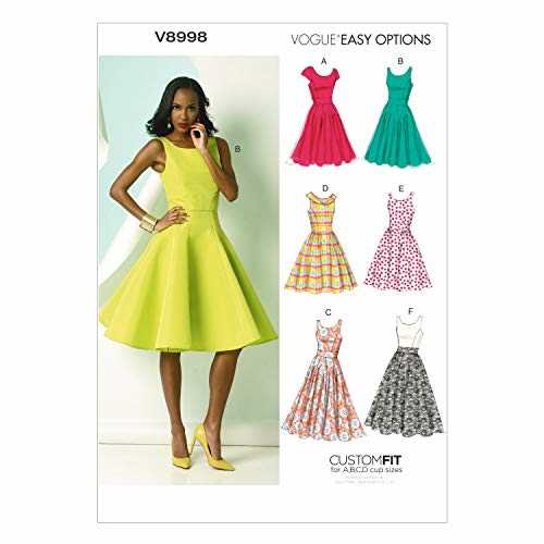 Princess seam knit dress pattern