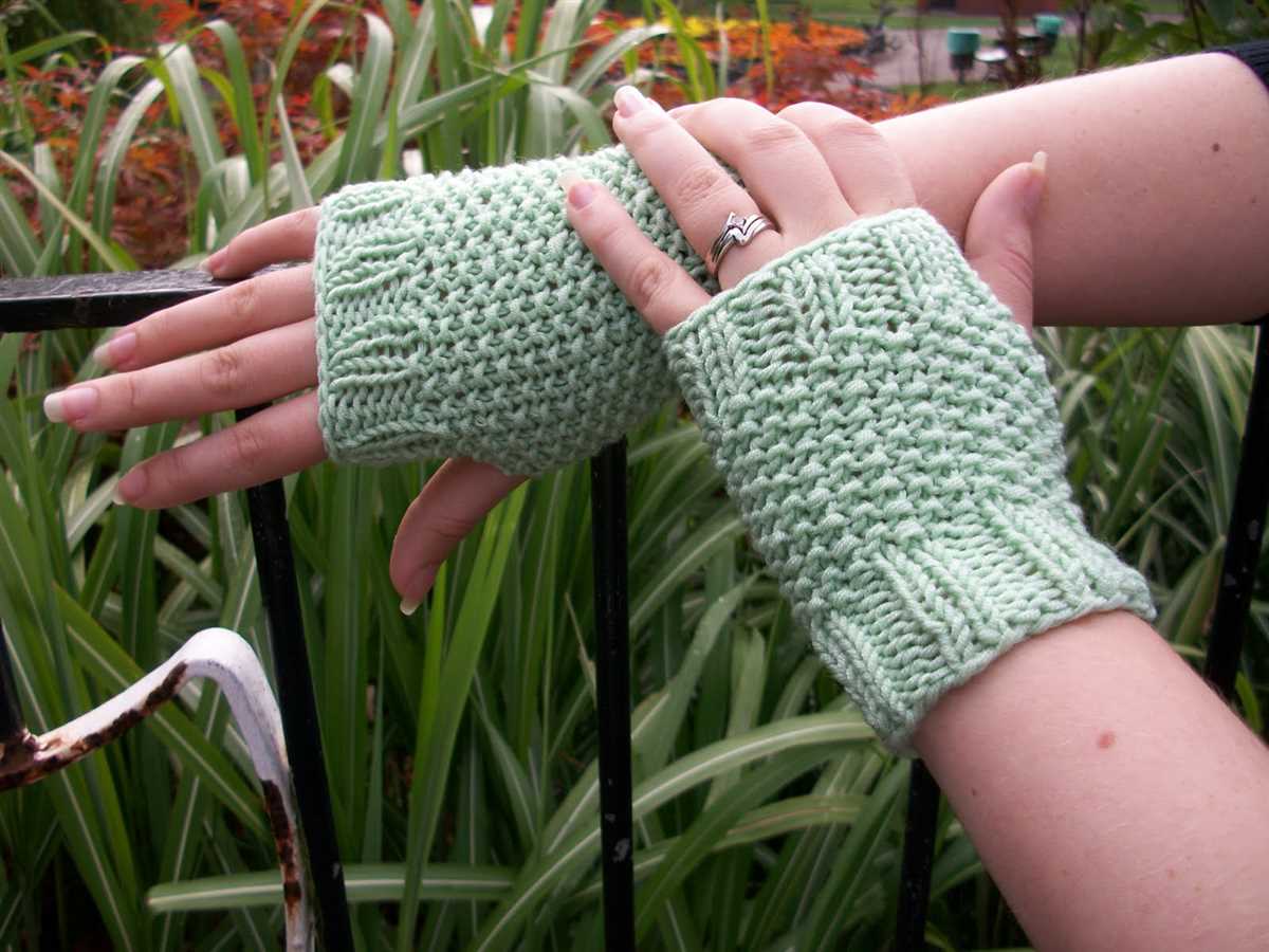 Straight needle knitting patterns free