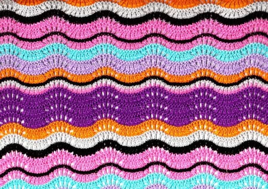 Stripe patterns for knitting