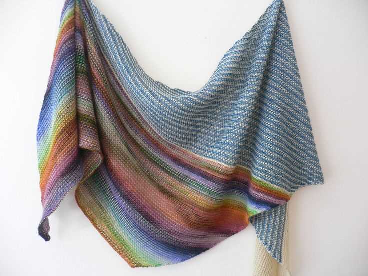 Summer shawl knitting pattern