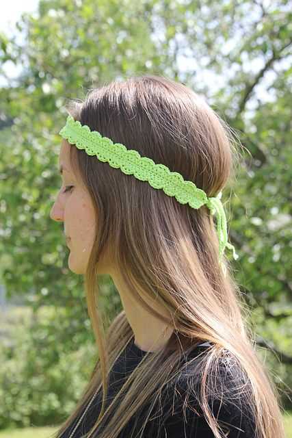 Summer headband knitting pattern