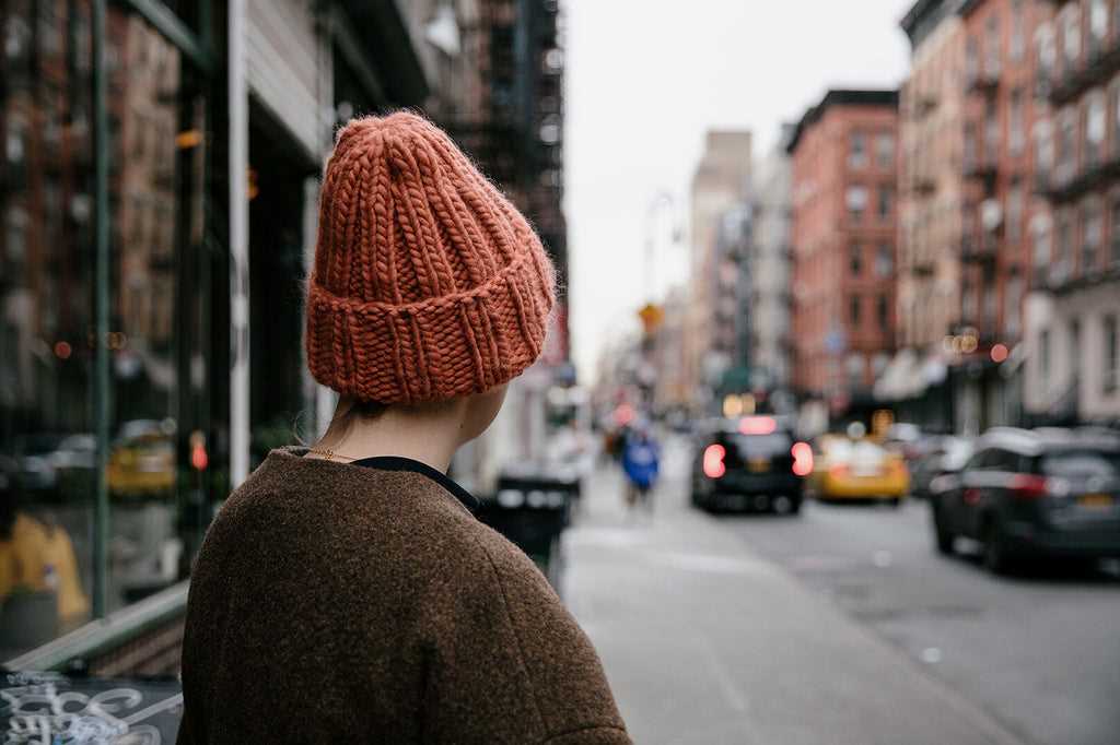 Super bulky beanie knit pattern