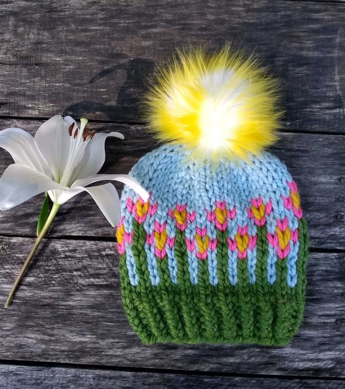 Super bulky beanie knit pattern