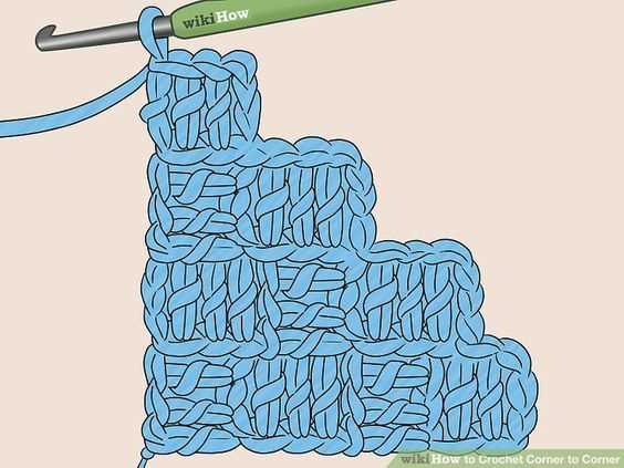 Free corner to corner knitting pattern