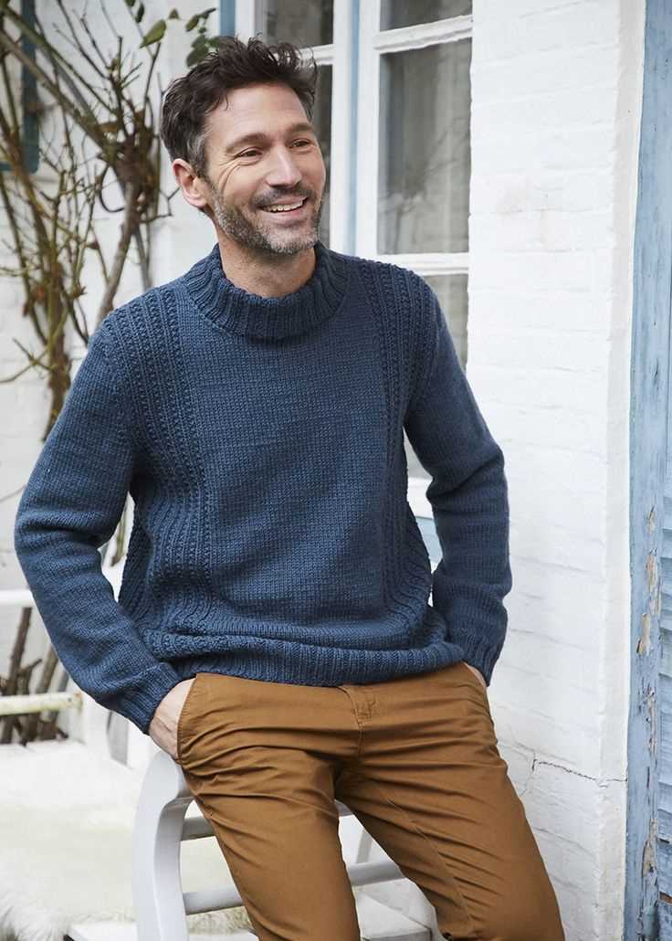 Mens knit sweater pattern