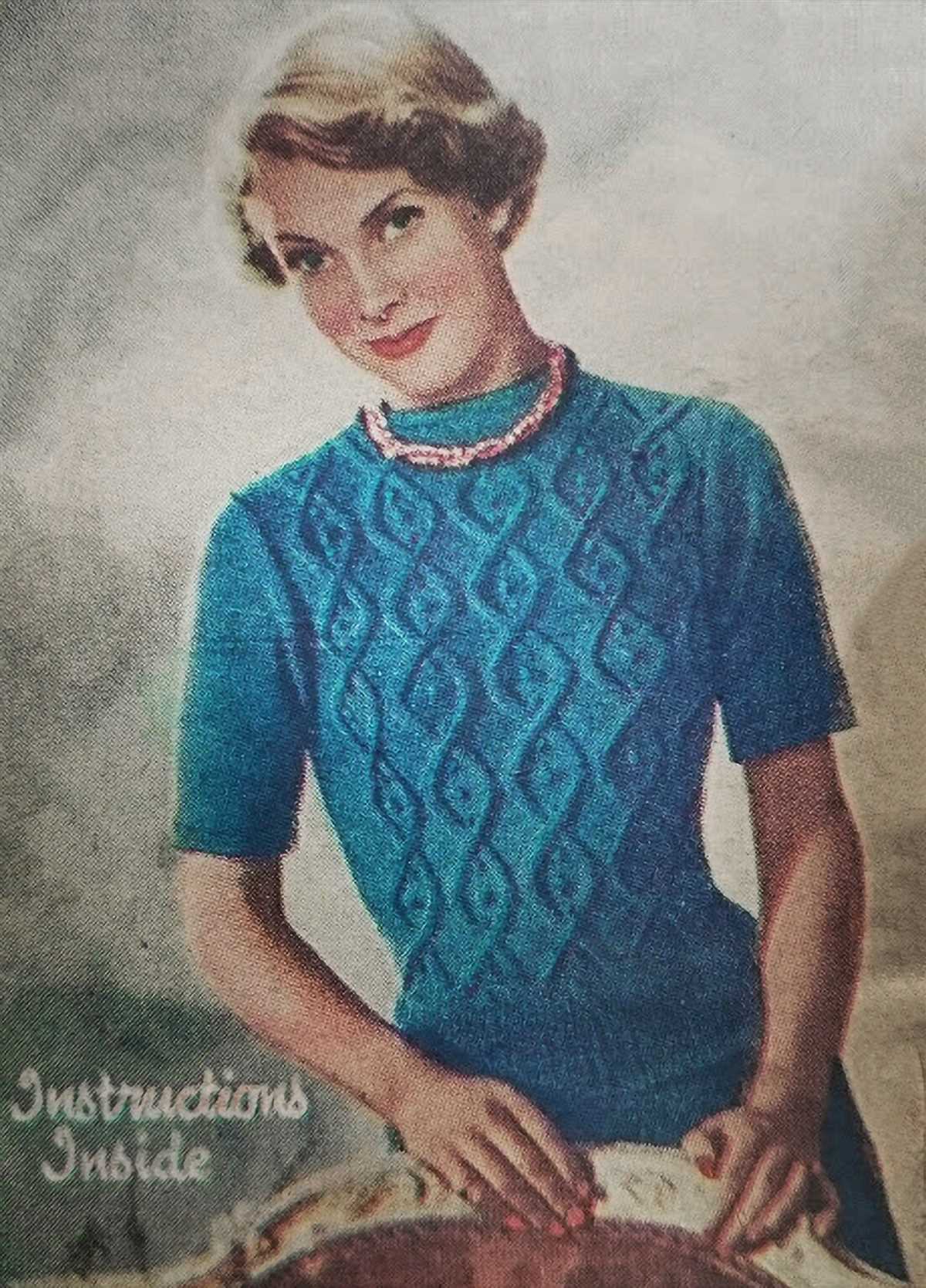 Sweater knitting patterns ladies