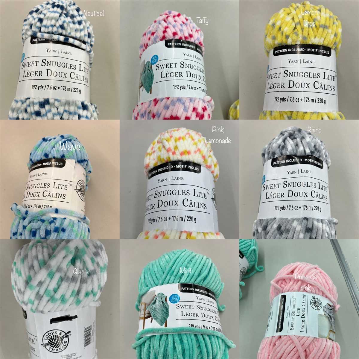 Sweet snuggles yarn knit patterns