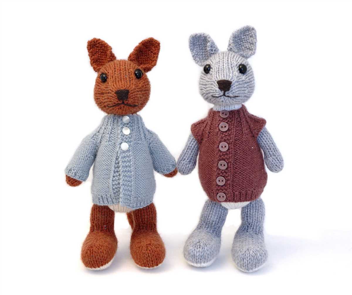 Kangaroo knitting pattern