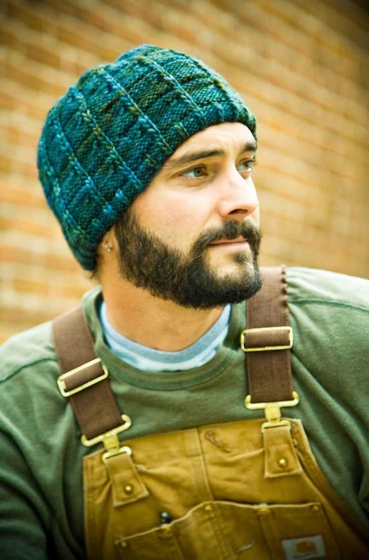 Knitted hat patterns for men