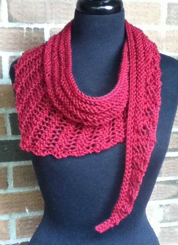 Ladies scarf knitting patterns