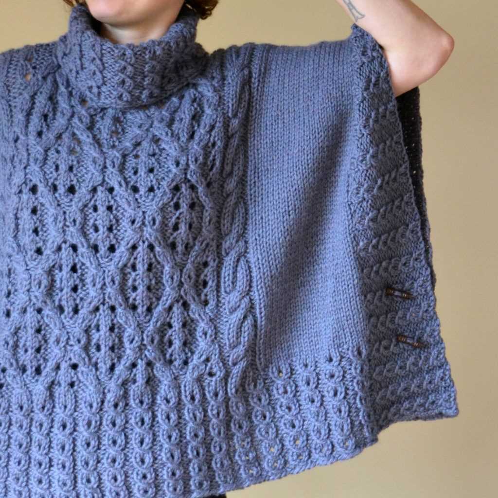 Chunky wool vest knitting pattern
