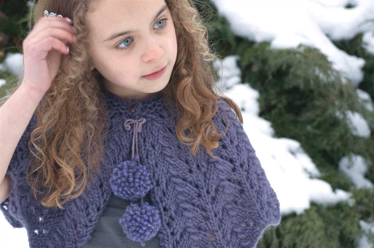 Lace cape knitting pattern
