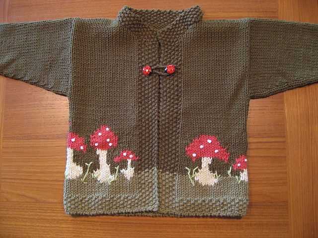 Seed stitch cardigan knitting pattern