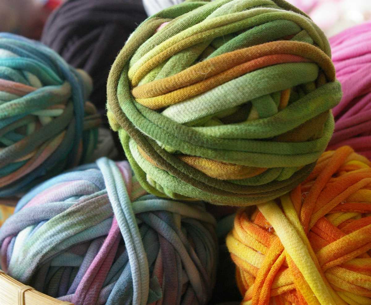 T shirt yarn knitting patterns