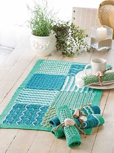 Table mat knitting pattern