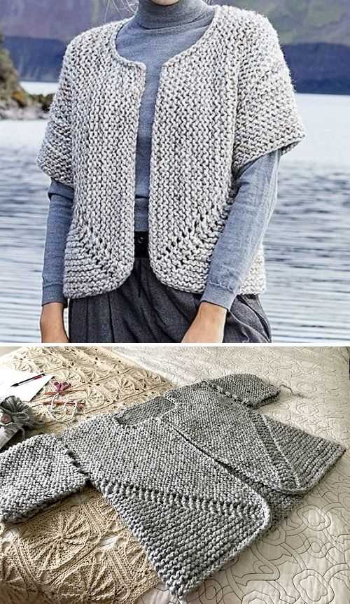 Jutka cardigan free knitting pattern