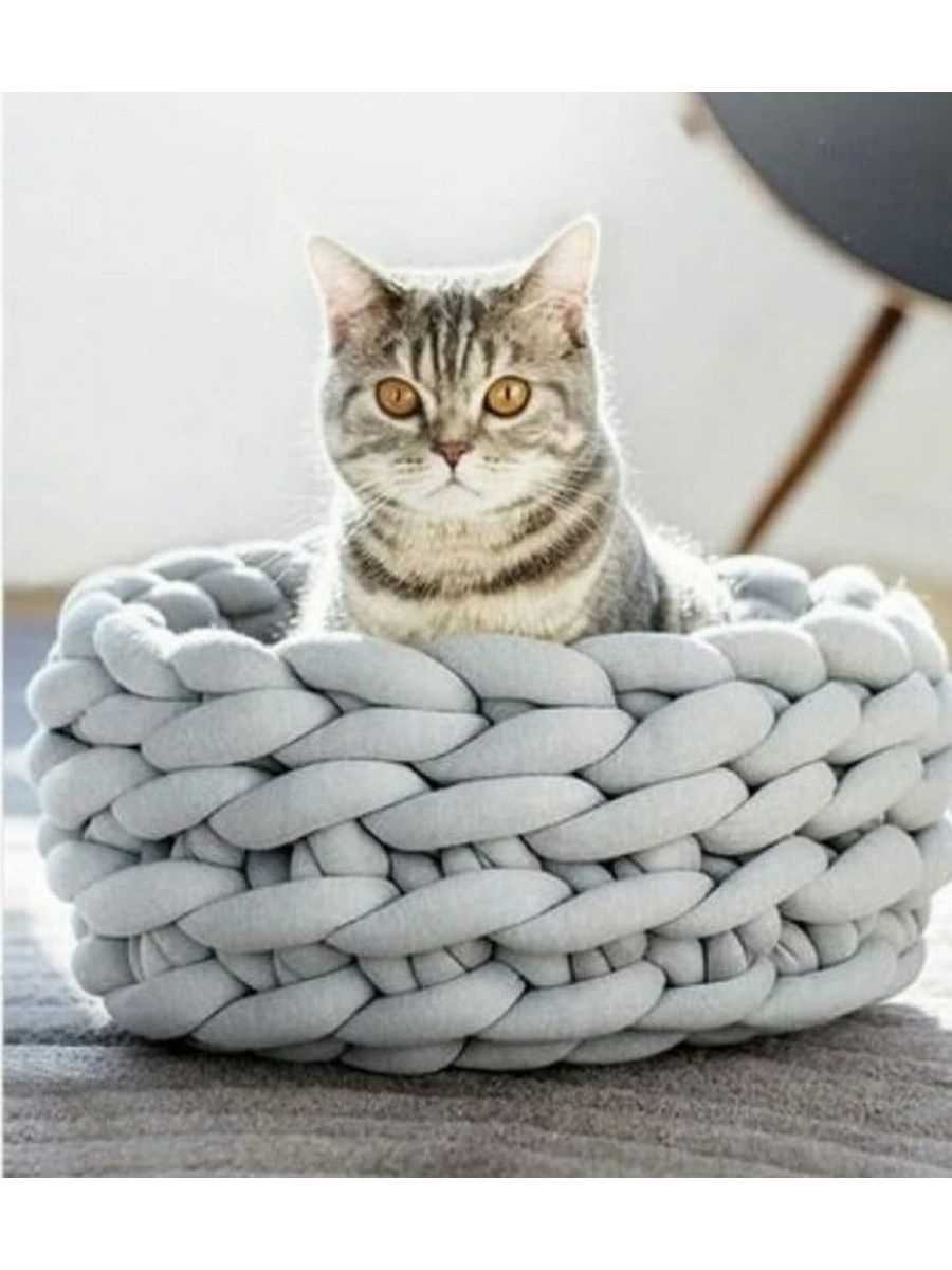 Dog bed knitting pattern