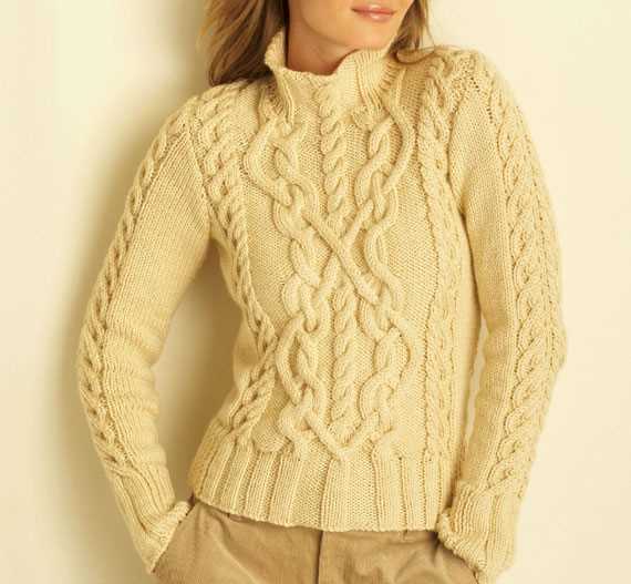 Cable knit jumper pattern free