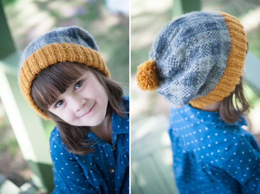 Fisherman hat pattern knit