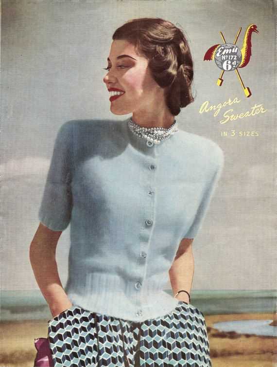 Etsy vintage knitting patterns