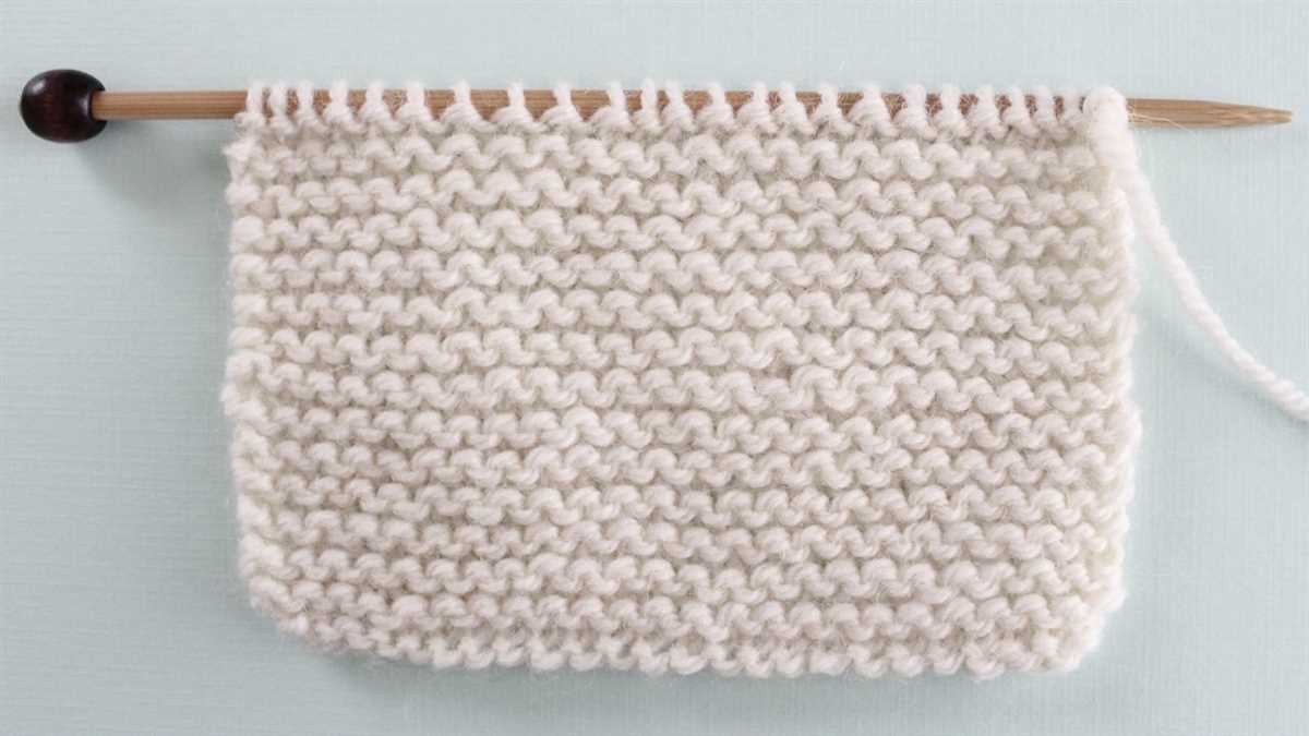 Knit stitch 50 knit and purl patterns