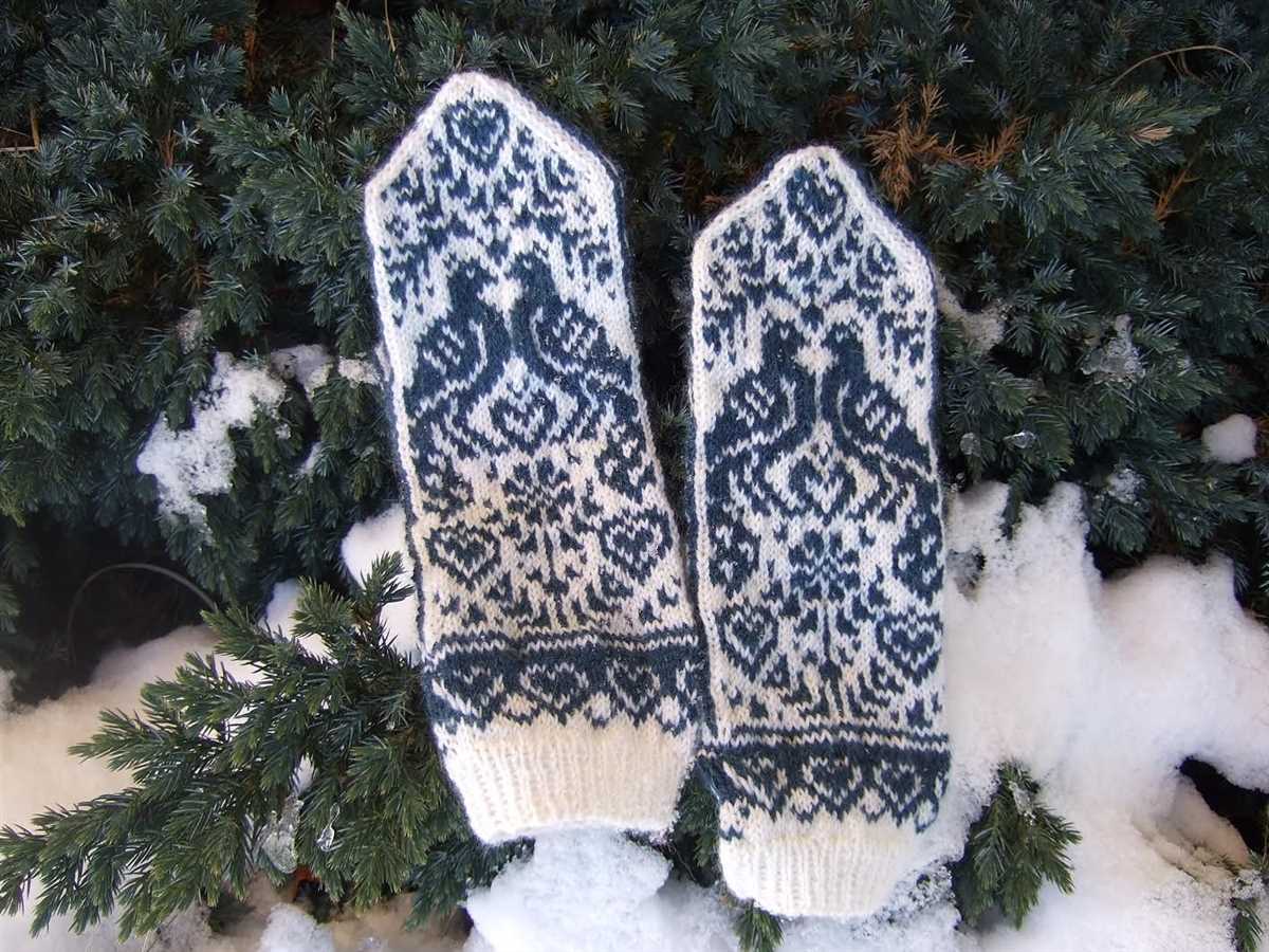 Texting mittens knitting pattern