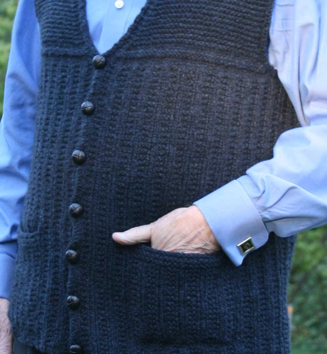 Vintage vest knitting pattern