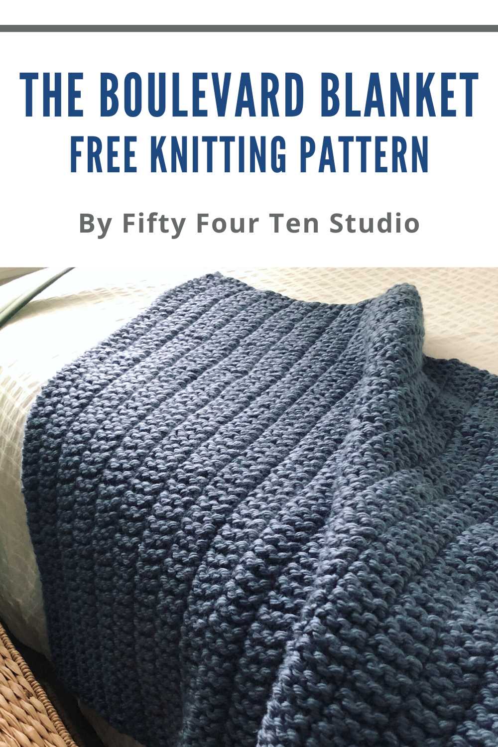 The boulevard blanket knitting pattern