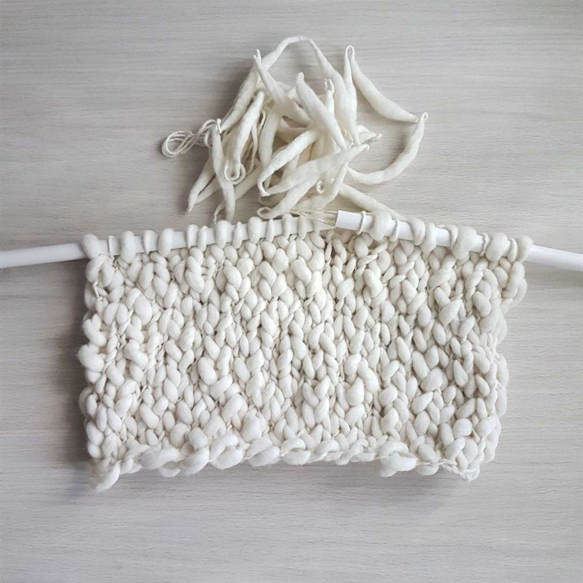 Thick thin yarn knitting patterns