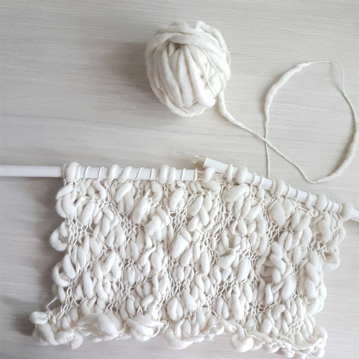 Thick thin yarn knitting patterns