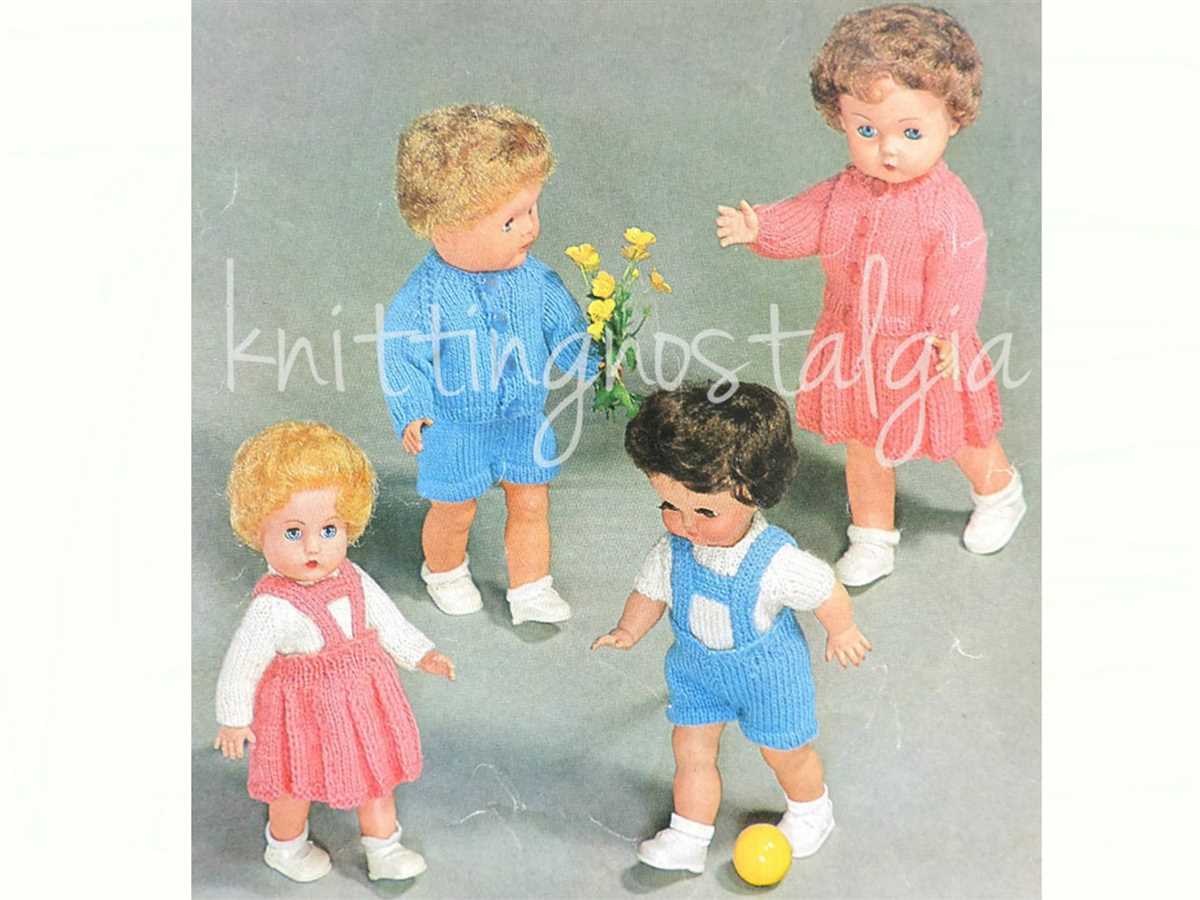 Knitting patterns for dolls clothes 12 inch