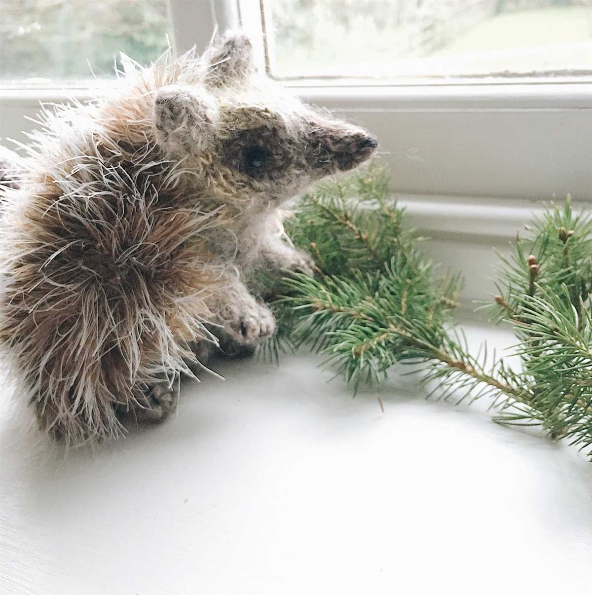Tinsel hedgehog knitting pattern free