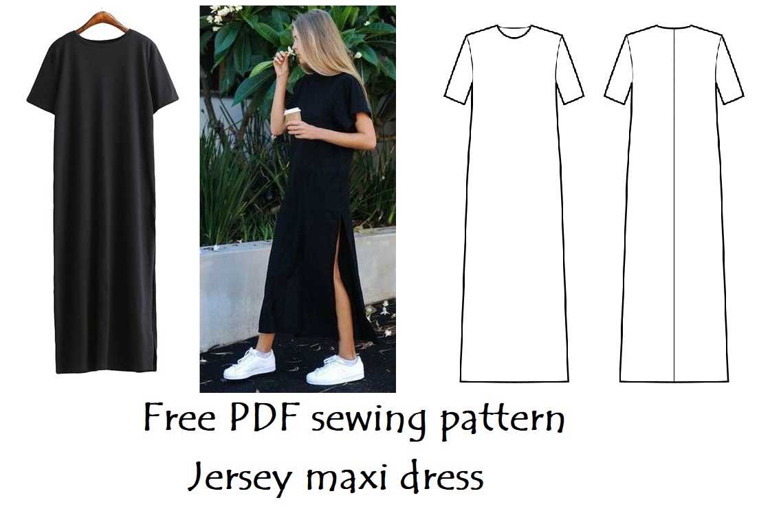 Jersey knit dress pattern