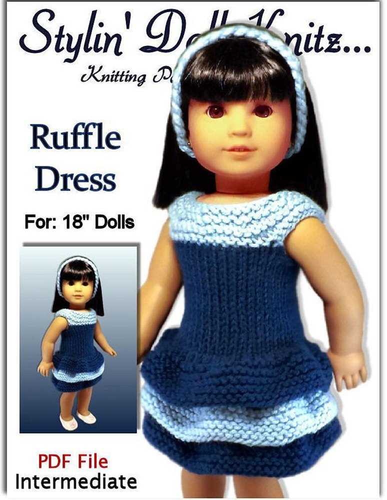 Knitted doll clothes patterns for 18 inch dolls