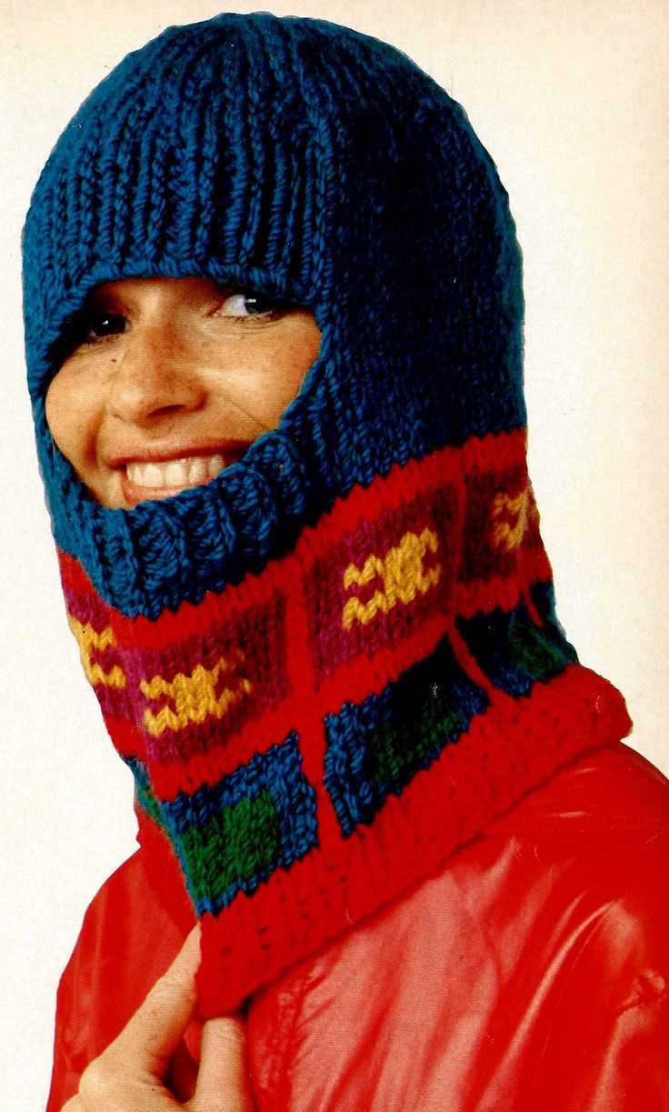Free easy knitting pattern for a balaclava
