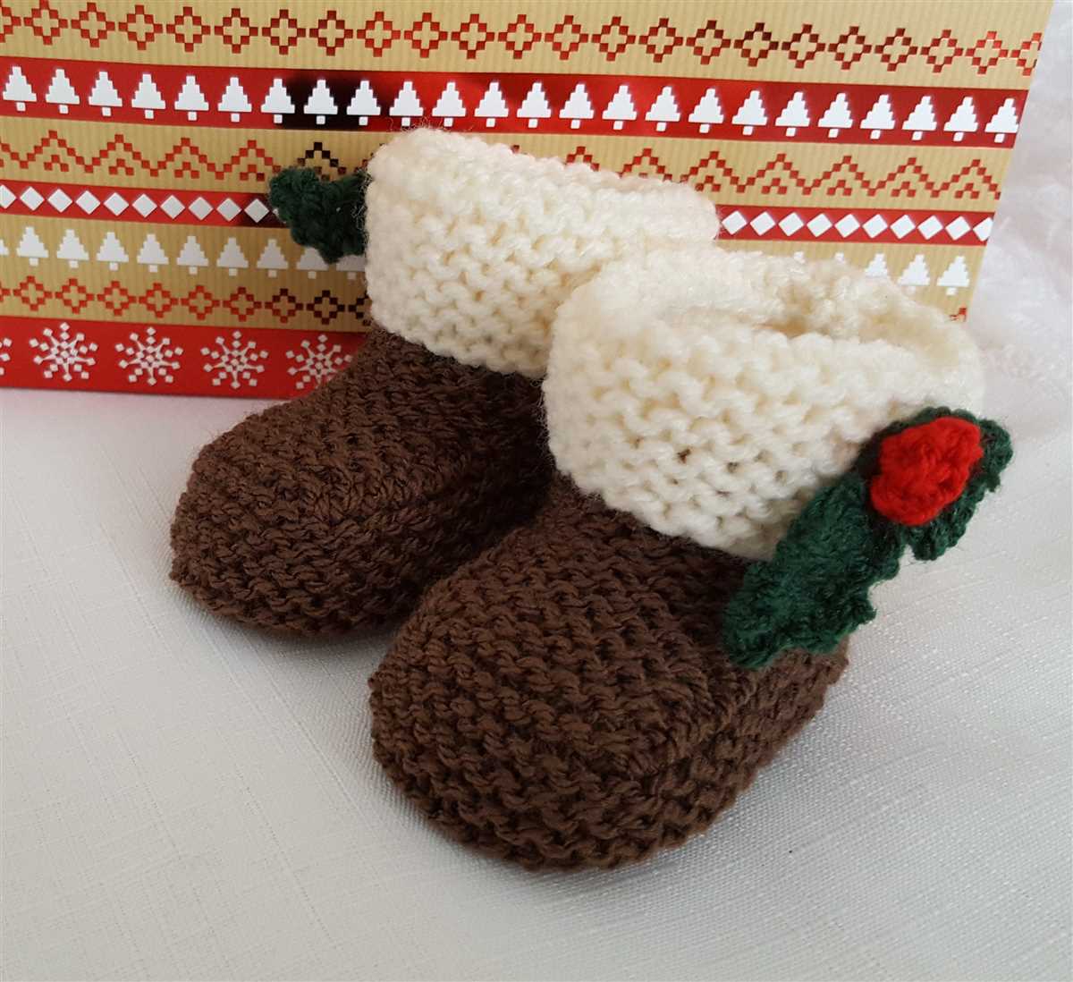 Knitted xmas pudding patterns