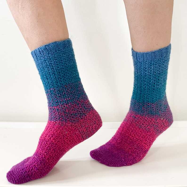 Toe up knitted sock pattern free